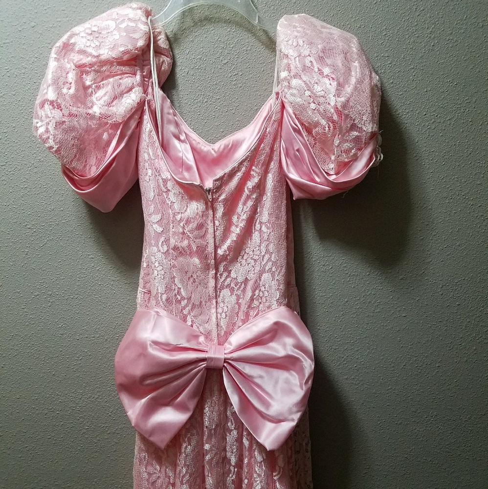 80s vintage prom dress size 6